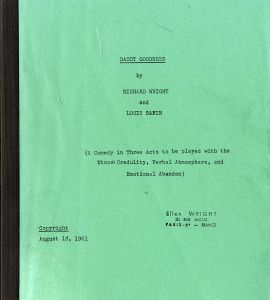 DADDY GOODNESS A Comedy in Three Acts (1985) Theatre script