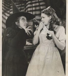 WIZARD OF OZ, THE (1939) Dorothy and the Wicked Witch