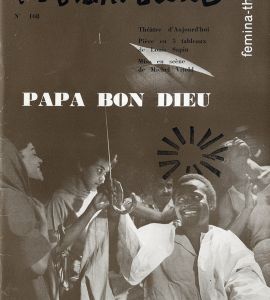 Louis Sapin (playwright) PAPA BON DIEU (1958) Program?