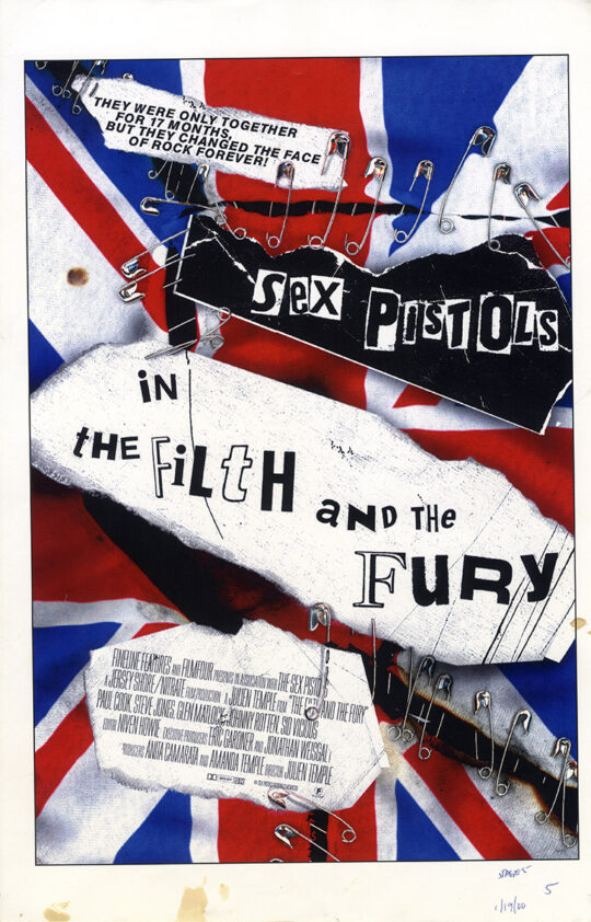 FILTH AND THE FURY, THE (2000) Set of 15 poster proofs-of-concept