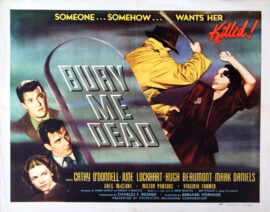 Bury Me Dead (1947) Half sheet poster