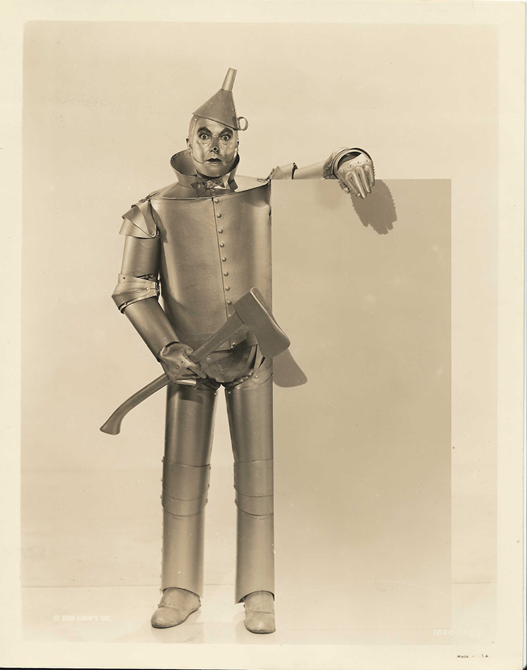 Wizard Of Oz The 1939 Advertising Still With Jack Haley As Tin Man Walterfilm
