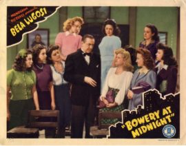 BOWERY AT MIDNIGHT (1942) Lobby card