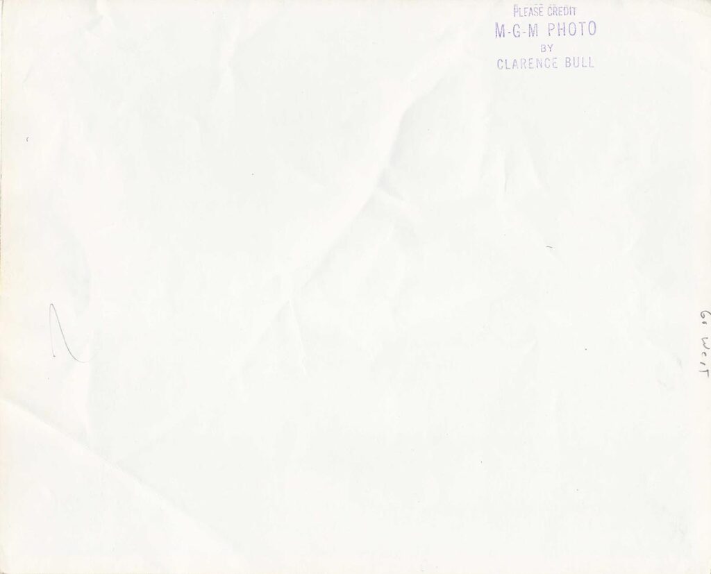 GO WEST (1940) / MARX BROS. STAMPED PORTRAIT BY CLARENCE BULL