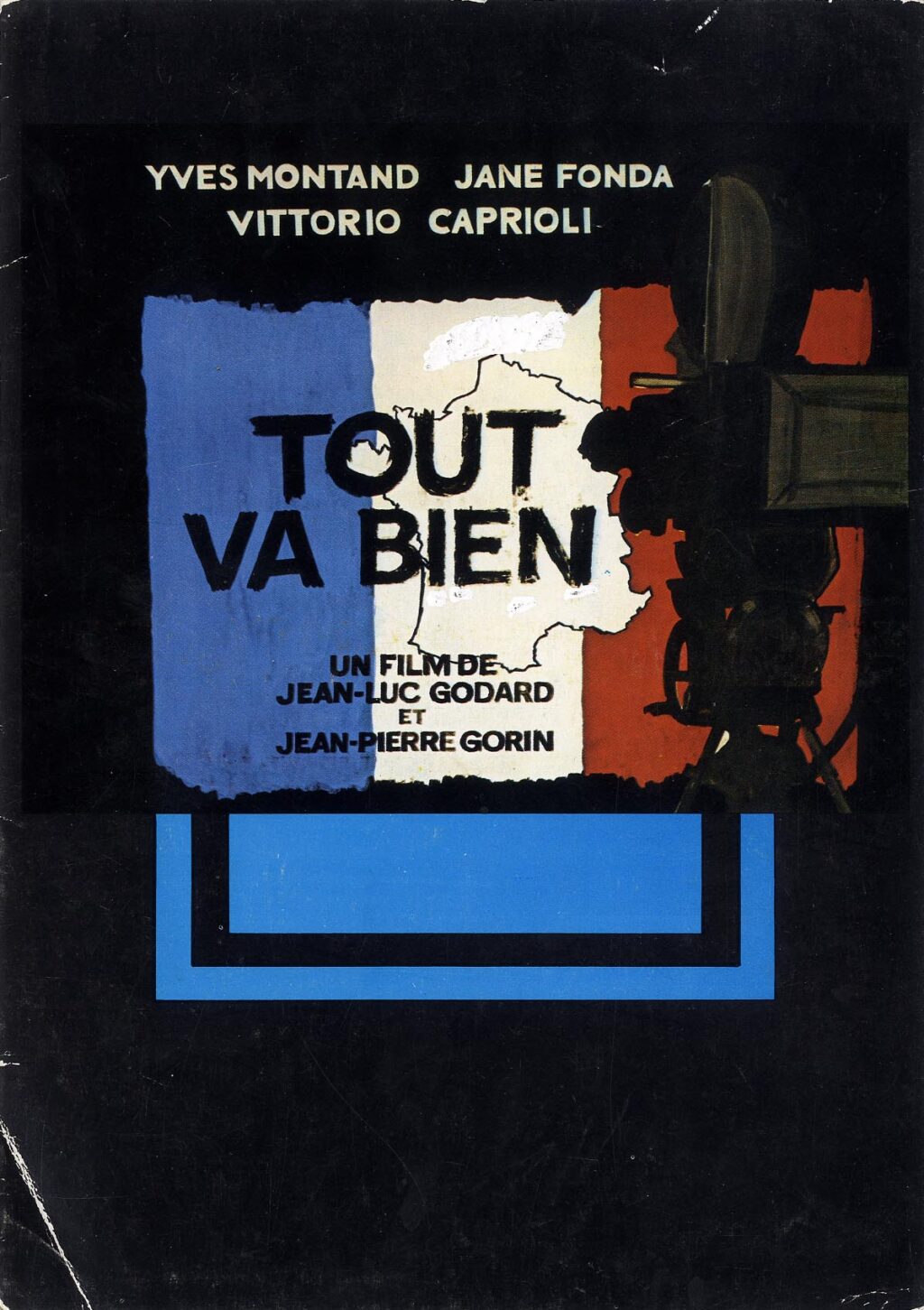 JEAN-LUC GODARD / Collection of 4 French pressbooks