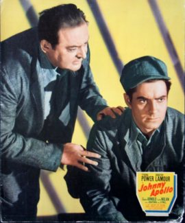 JOHNNY APOLLO (1940) Jumbo lobby card