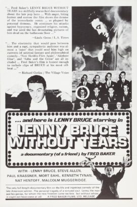 LENNY BRUCE WITHOUT TEARS (1972)
