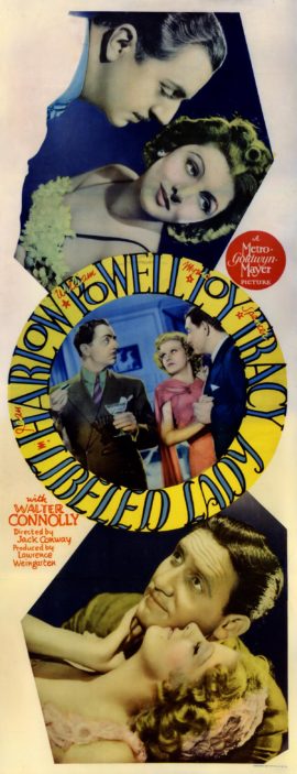 LIBELED LADY (1936) Insert poster