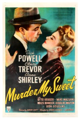 MURDER, MY SWEET (1944) One sheet poster