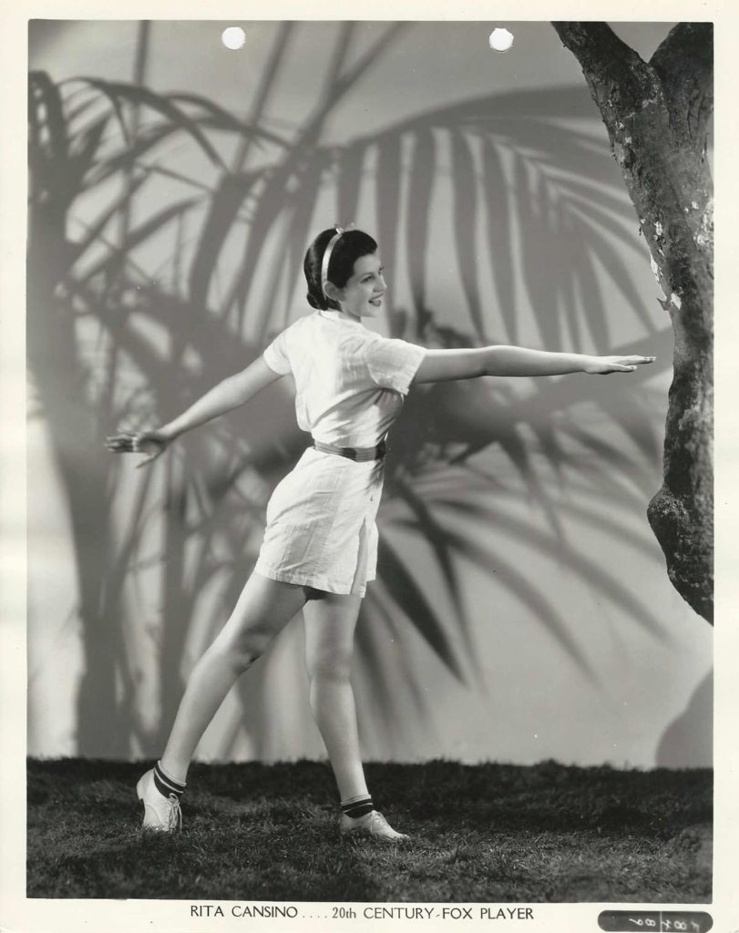 RITA HAYWORTH (CANSINO) / EXERCISE CAMPAIGN (1935) | WalterFilm