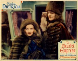 SCARLET EMPRESS, THE (1934) Lobby card