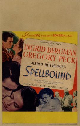 SPELLBOUND (1945) Window card poster