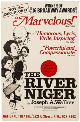 RIVER NIGER, THE/WINDOW CARD (1973)