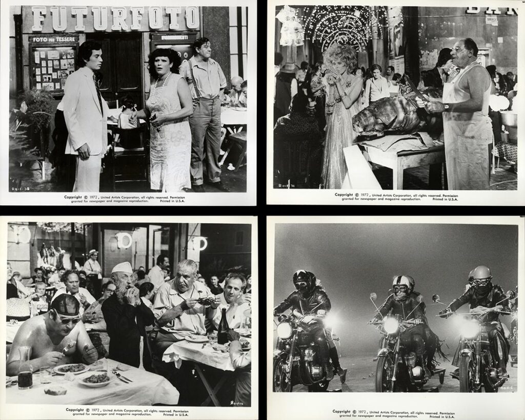 ROMA (1972) Set of 9 photos