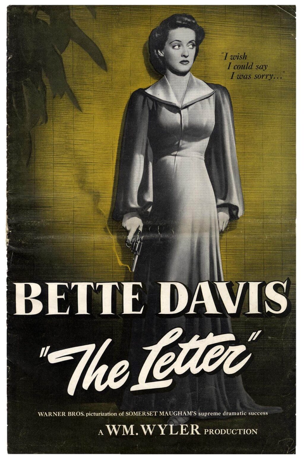BETTE DAVIS IN THE LETTER PRESSBOOK (1940)