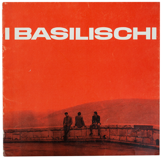 I BASILISCHI [THE BASILISKS] (1963) Italian promotional book