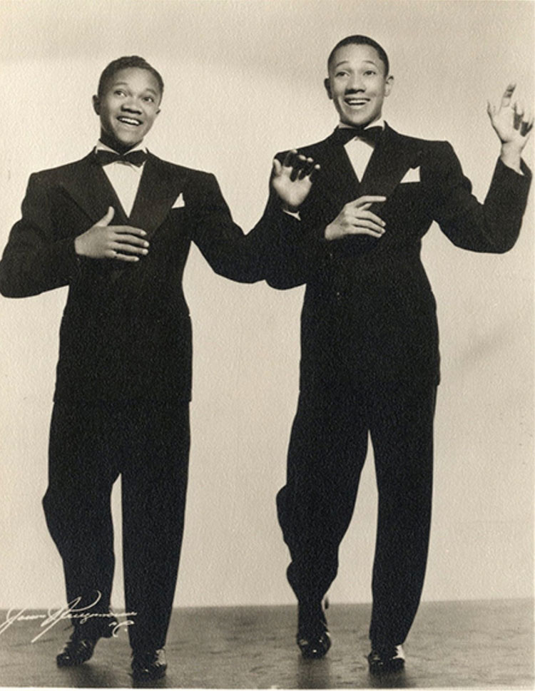 Collection of Nicholas Brothers photographs