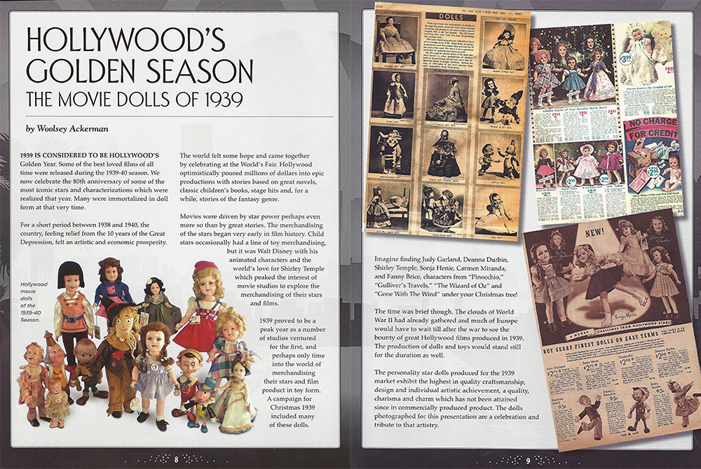 Hollywood's Golden Year - The Movie Dolls of 1939