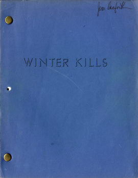 WINTER KILLS (1979) film script