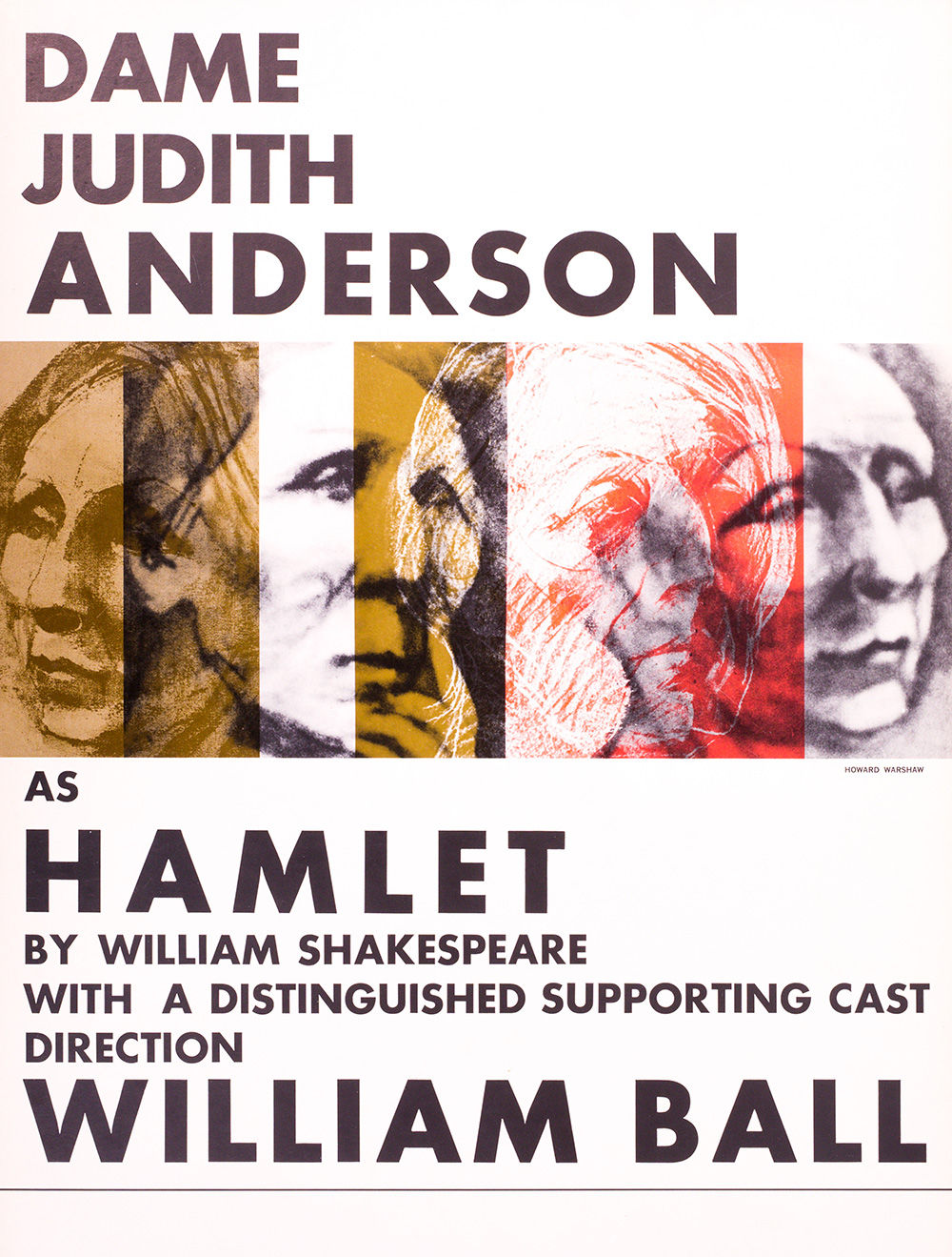 Judith Anderson as Hamlet