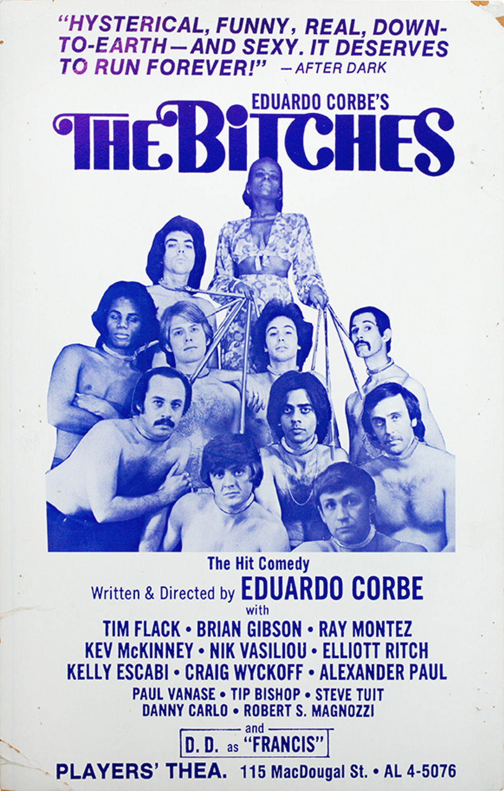 The Bitches - Poster for the 1972 Off-Bway production