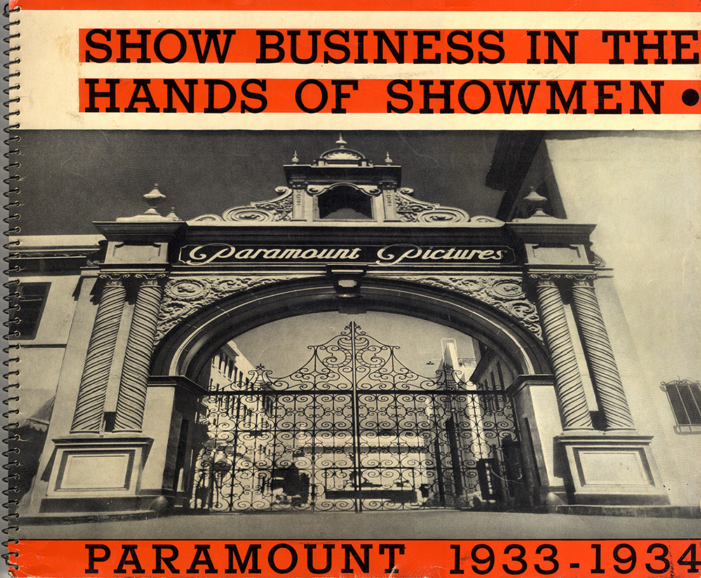 Paramount Pressbook 1933-1934