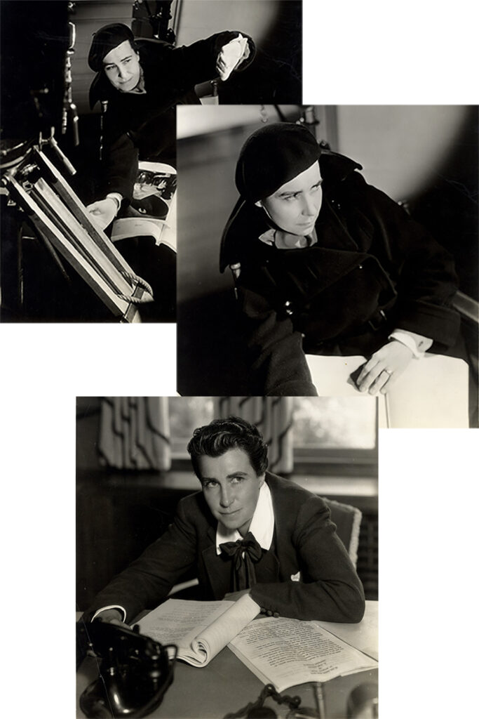 Dorothy Arzner Three Photographs