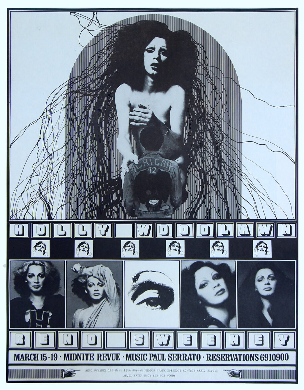 HOLLY WOODLAWN (ca. 1975) at Reno Sweeney