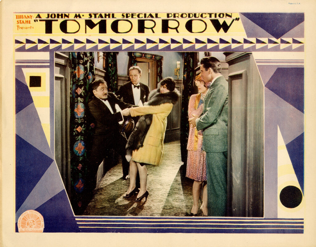 TOMORROW [alt title for MARRIAGE BY CONTRACT] (1928)