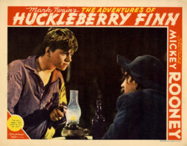 ADVENTURES OF HUCKLEBERRY FINN, THE (1939) Lobby card