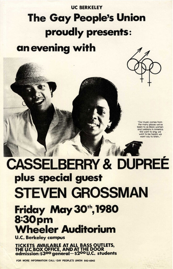 Casselberry & Dupree Poster