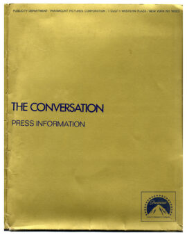 CONVERSATION, THE (1974) Press kit