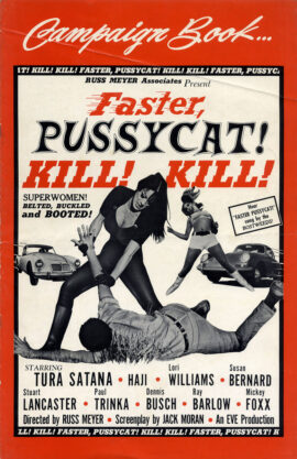 FASTER, PUSSYCAT! KILL! KILL! (1965) Pressbook