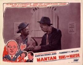 MANTAN RUNS FOR MAYOR (1946) Set of 5 lobby cards