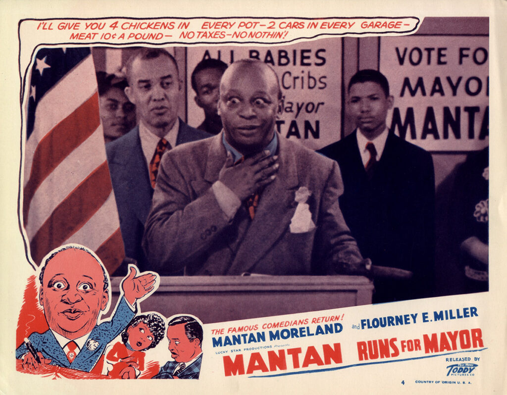 MANTAN RUNS FOR MAYOR (1946) Set of 5 lobby cards - Image 5