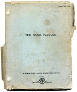 SAND PEBBLES, THE (Nov 1, 1965) Shooting script by Robert Anderson