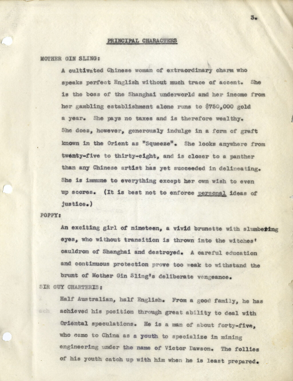 SHANGHAI GESTURE, THE (1941) Film script adapted from the play by John Colton - Image 5