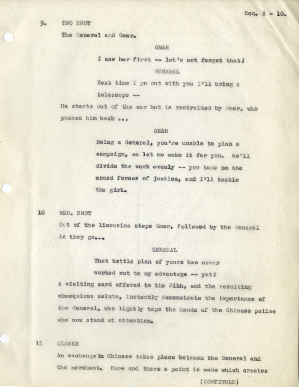 SHANGHAI GESTURE, THE (1941) Film script adapted from the play by John Colton - Image 4