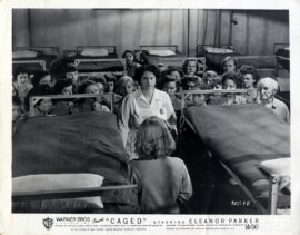 CAGED (1950) Set of 3 photos