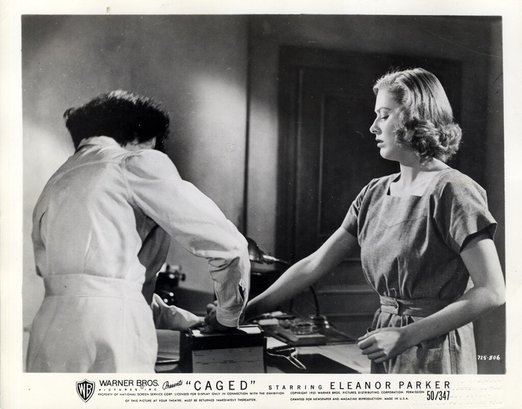 CAGED (1950) Set of 3 photos
