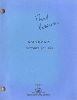CONRACK (1972-73) Set of 3 variant screenplays by Irving Ratchetch, Harriet Frank, Jr