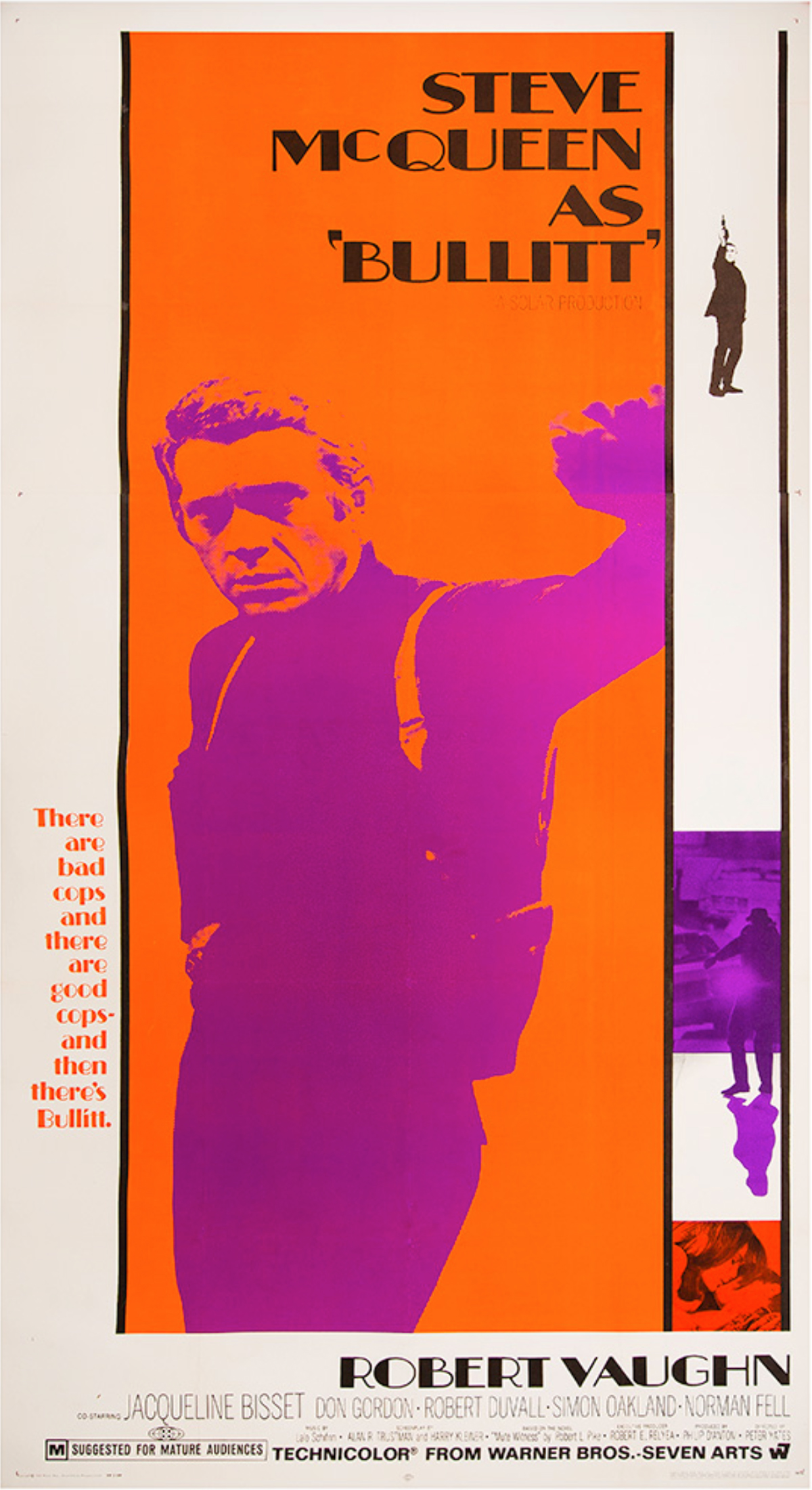 Bullitt Very Rare (1968) Three Sheet Poster | WalterFilm
