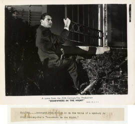 SOMEWHERE IN THE NIGHT (1946) Archive of 12 photos