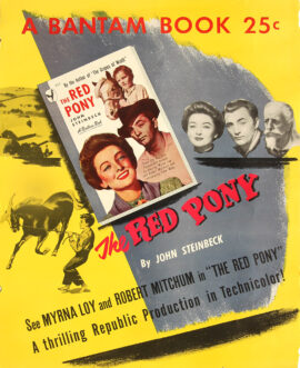 RED PONY, THE (1949) Bookstore poster