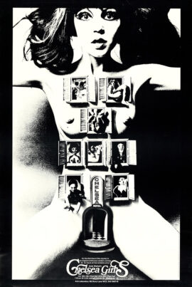 Andy Warhol's CHELSEA GIRLS (1970) UK poster by Alan Aldridge