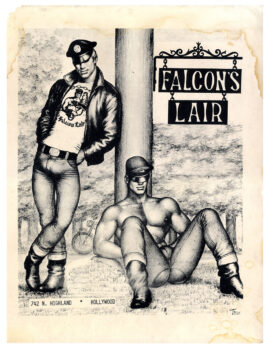 FALCON'S LAIR (ca. 1970s) Poster by Tom of Finland