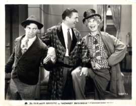 MONKEY BUSINESS (1931) Photo | Chico and Harpo Marx with Rockliffe Fellowes #1325-22