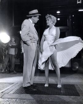 SEVEN YEAR ITCH, THE (1954) Candid photo by Tom Caffrey