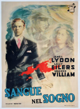 STRANGE ILLUSION (1945; 1949 Italian-release) 2-fogli poster