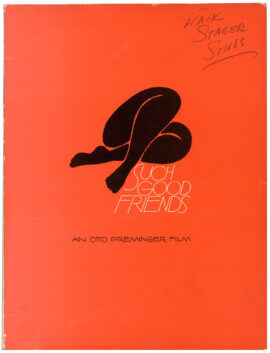 SUCH GOOD FRIENDS (1971) Film script by Elaine May